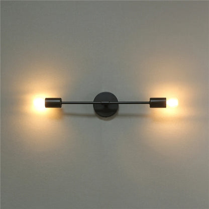 Modern Iron Double Head Wall Lamps Simple LED Wall Lights Bar