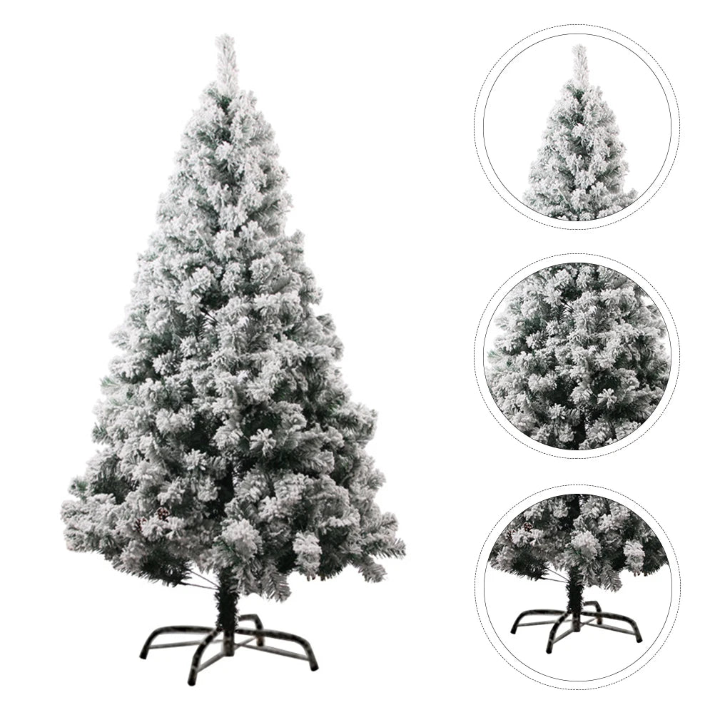 60cm Christmas tree white flocking snowflake