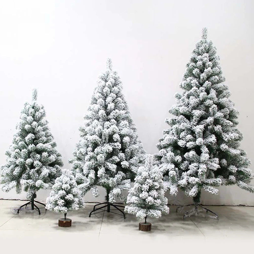 60cm Christmas tree white flocking snowflake