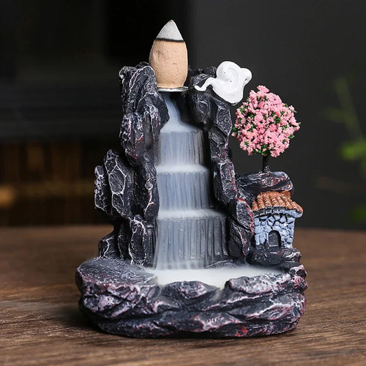 Waterfall Backflow Incense Burner