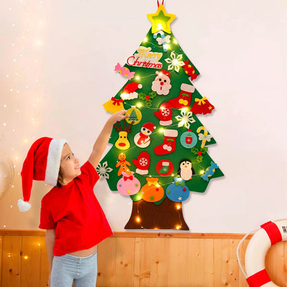 DIY Kids Felt Christmas Tree  Decoration