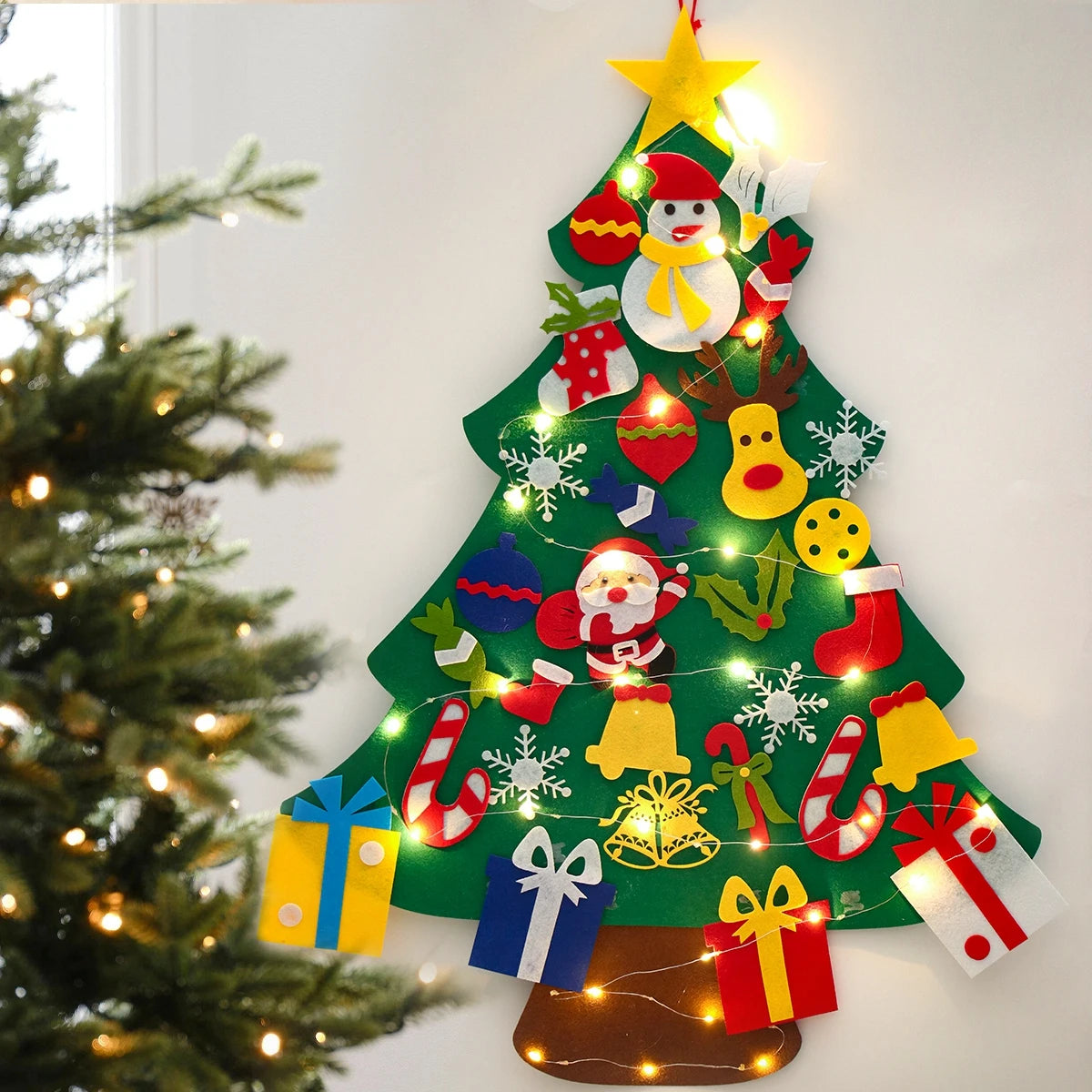 DIY Kids Felt Christmas Tree  Decoration