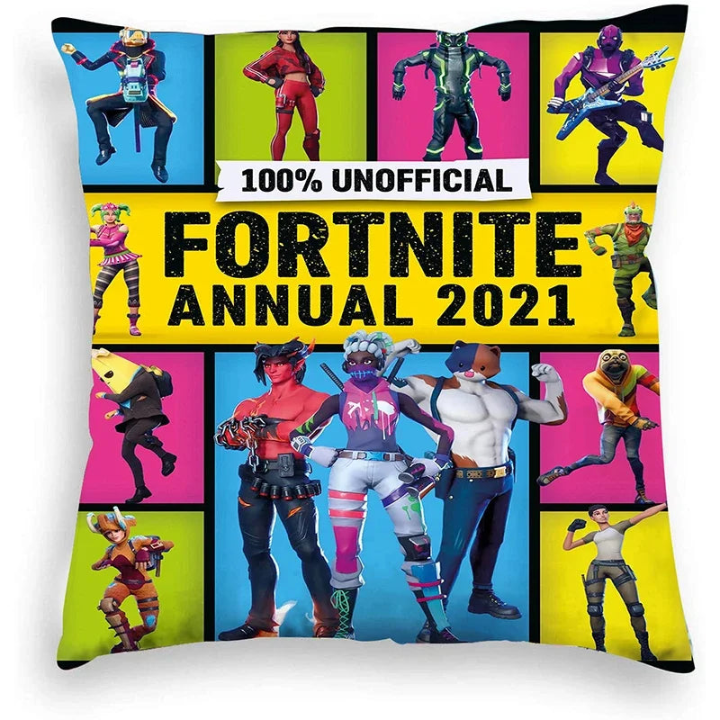 Fortnite Cushion Cover Plush Anime Pillowcase Plush Pillow Cover