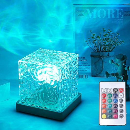 Ocean Wave Projector Light 16 Colors Midnight Aura Aurora Glow Lamp