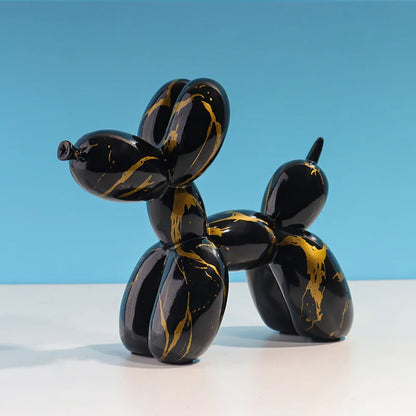 Vilead Pop Art Graffiti Balloon Dog sculpture